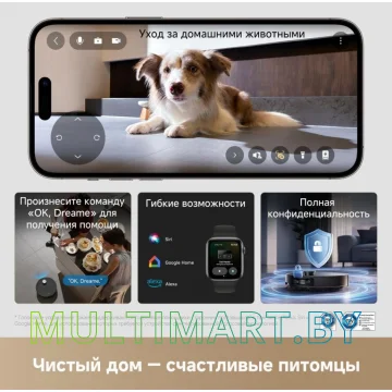 Робот-пылесос Dreame Robot Vacuum X60 Master Black RLX88DE (черный) картинка 18